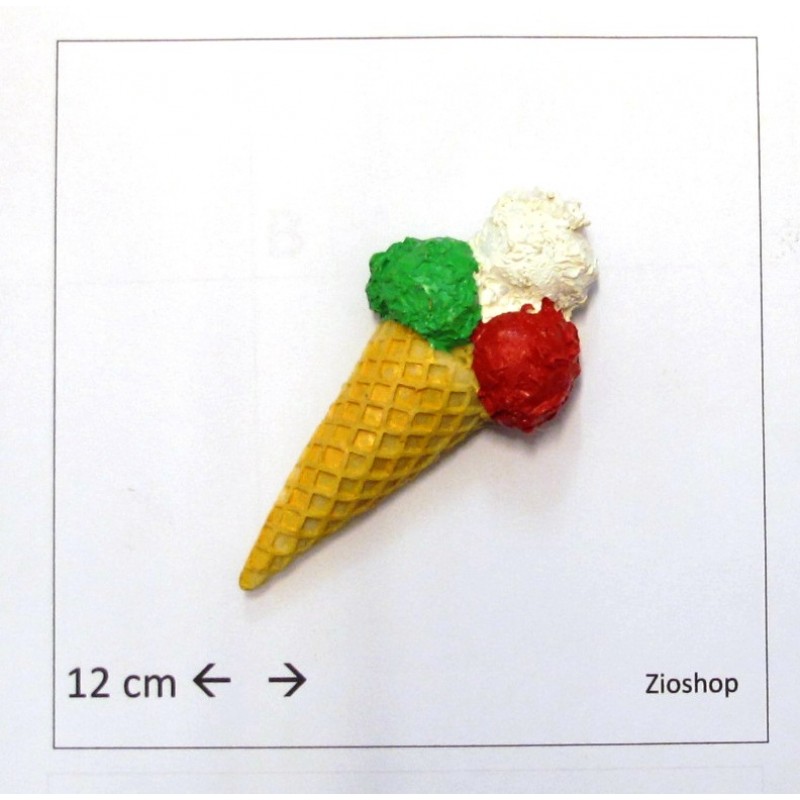 BESTOMZ Magneti calamite a forma di gelati da frigo per bambini 10PCS 