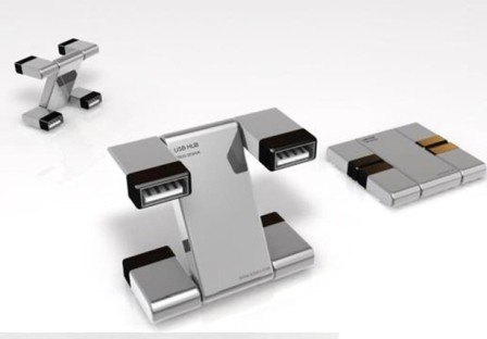 Hub Usb 2.0 4 Porte  "ROBOTIK"