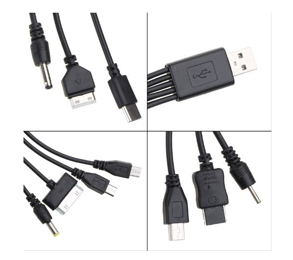 Cavo Per Alimentazione Cellulari  Usb Phone Charger all in 1 YXT-029