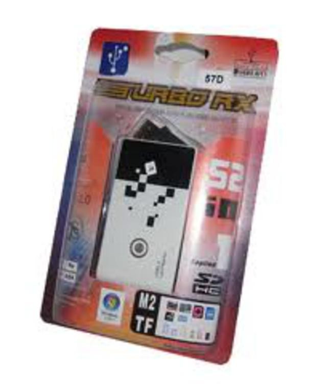 Lettore di Memory Card con Cavo Usb Integrato 52in1