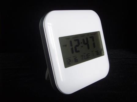 Sveglia BigTime da Tavola, Parete Digitale con Temperatura LCD BIANCA JOVENTIME JS-2542