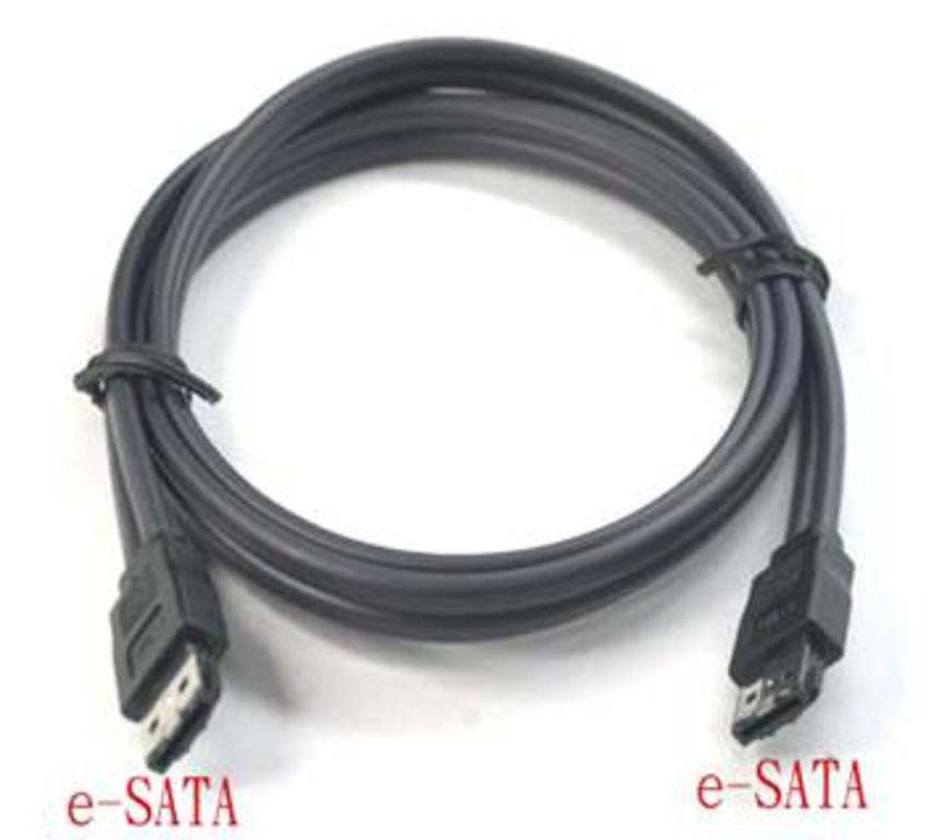 Cavo PROLUNGO ESATA  PER PERIFERICHE EXTERNAL SATA  Cavo eSATA - eSATA 1Mt