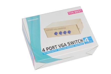 4 PORTE VGA SWITCH 1920x1440