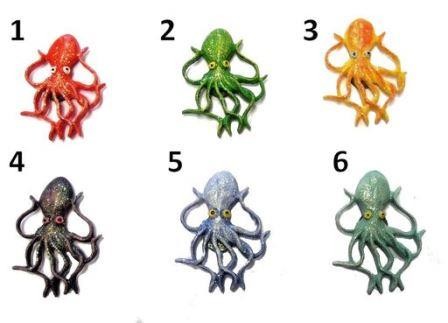 CALAMITA MAGNETE FRIGO RESINA POLIPO PIOVRA;FRIDGE MAGNETS OCTOPUS
