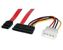 CAVO ALIMENTAZIONE 7+15 PIN PER HARD DISK UNITA OTTICHE SATA