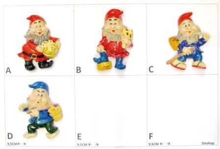 Calamita Magnete Frigo Fridge Magnets  GNOMI