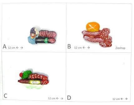 Calamita Magnete Frigo Fridge Magnets  SALUMI 3 SERIE