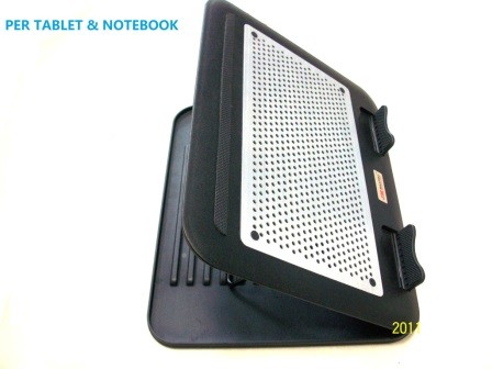 DISSIPATORE PER NETBOOK/ IPAD/TABLET STANDING JM-201188