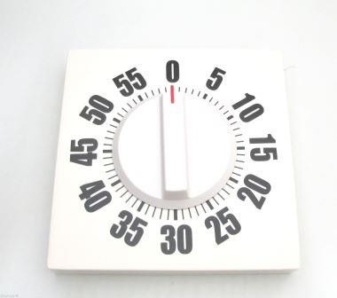 Timer Meccanico da Parete "BIG WALL TIMER" per Cucina  e  Hobby a forma Quadrato