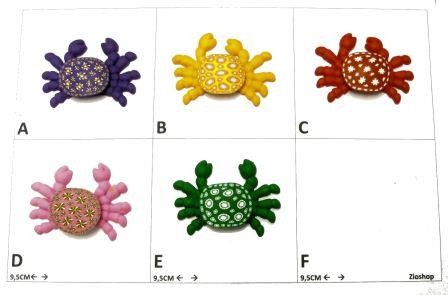Calamita Magnete Frigo Fridge Magnets  FIMO GRANCHIO 