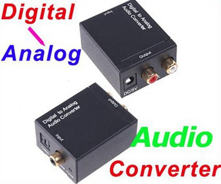 CONVERTITORE AUDIO DA DIGITALE(OPTICAL) A ANALOGICO (L/R)