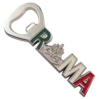SOUVENIR FROM ITALY " APRIBOTTIGLIA ROMA CON IMMAGINE VATICANO"