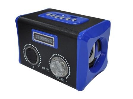 SPEAKER MP3 SD USB PLAYER MD-96A CON RADIO COLOR EDITION