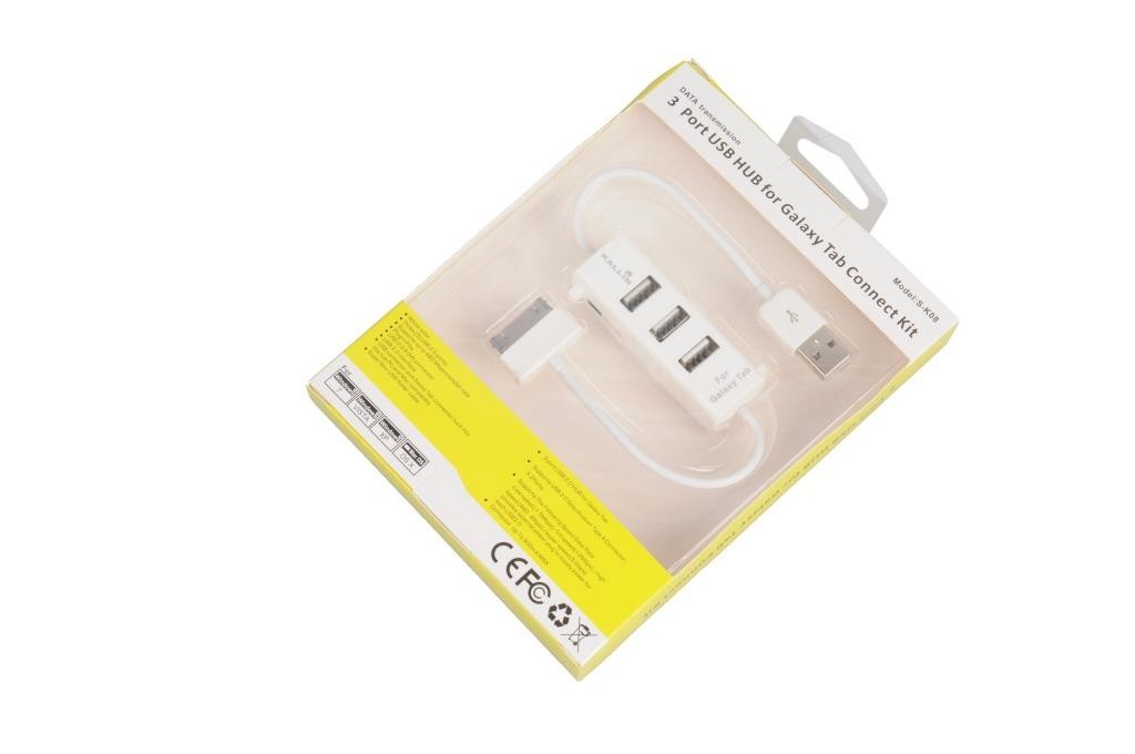 Cavo Usb per Samsung Galaxy Tab & Hub Usb 3 Porte DATA & CHARGER