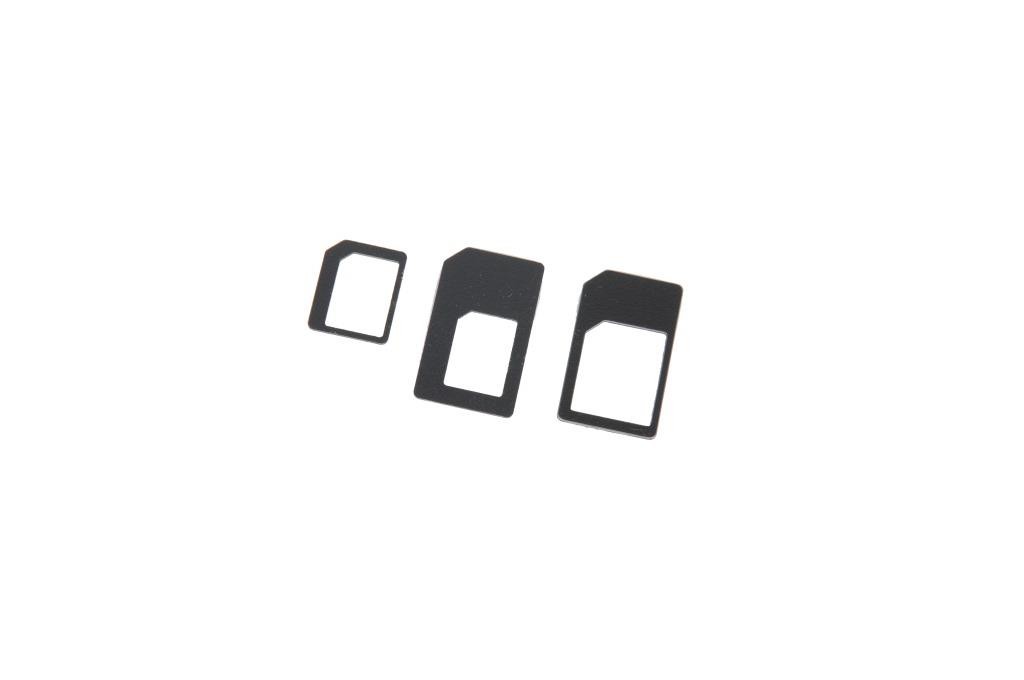 ADATTATORE MINI - MICRO SIM A SIM SET 3 IN 1