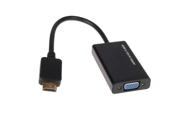 CAVO CONVERTITORE DA HDMI A VGA CON AUDIO JACK