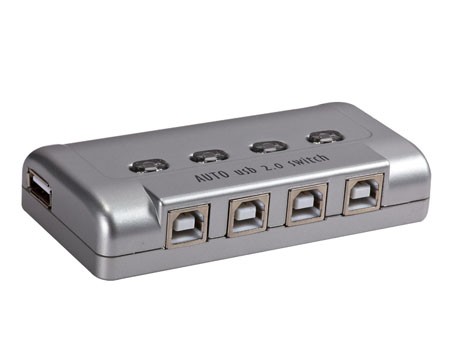 AUTO USB SHARING SWITCH 4 PORTE USB TYPE B MT-SW241