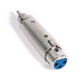 ADATTATORE AUDIO CANNON XLR FEMMINA A RCA MASCHIO