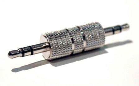 ADATTATORE PASSANTE JACK AUDIO 3.5 M / M