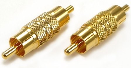 ADATTATORE PASSANTE RCA M / M