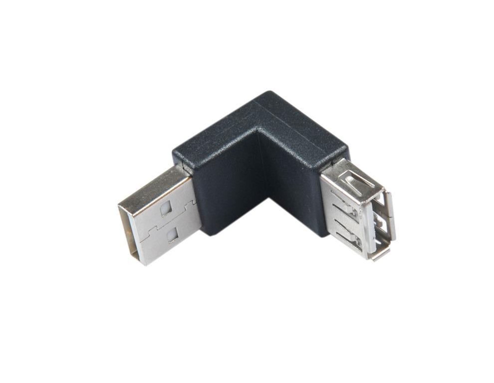 ADATTATORE USB M/F A 90 GRADI