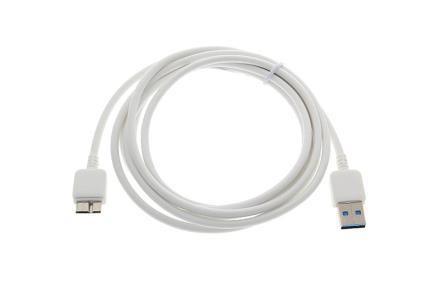 CAVO COMPATIBILE NOTE3 MICRO USB 3.0 "PURE WHITE"
