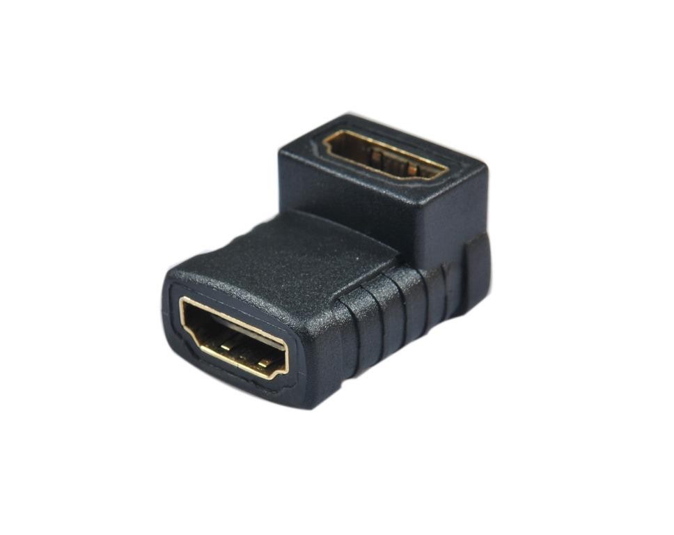 Adattatore HDMI F/F a 90 gradi