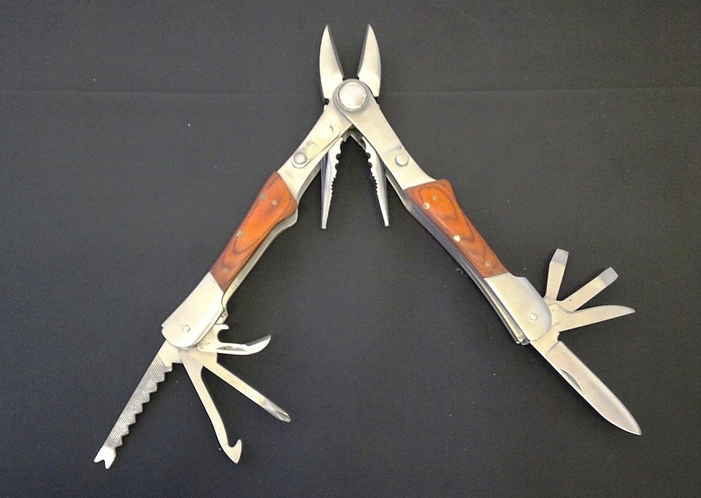Pinza & Tronchesi Multiuso Acciaio-Legno,Hobbistica,Giardinaggio,Fai da Te,Bricolage