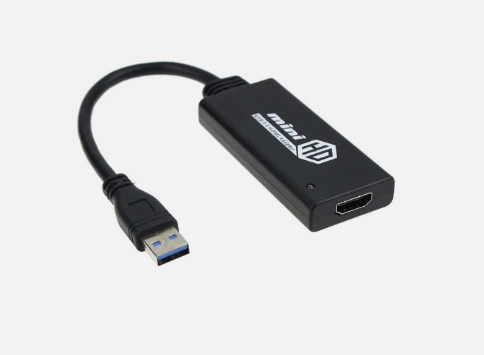 CONVERTITORE DA USB 3.0 A HDMI FULL COMPATIBILE WIN7/8/10 1080P