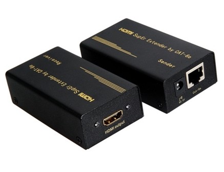 PROLUNGA PROFESSIONALE HDMI EXTENDER MAX 60M 1080P CAT5e6