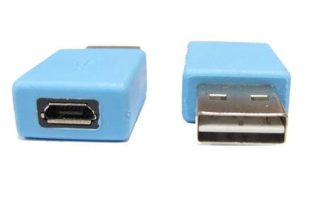 ADATTATORE USB 2.0 AM DOUBLE SIDE /MICRO USB F