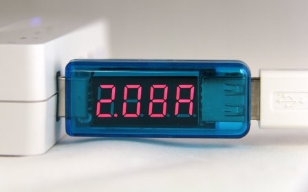 MISURATORE  USB VOLTAGGIO AMPERAGGIO ; Usb Voltage Detector Tester