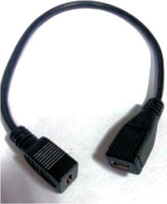 MINI CAVO ADATTATORE DA MICRO USB F A MINI USB 5P F 