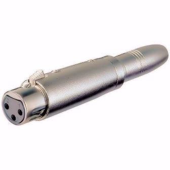Adattatore XLR Cannon Femmina ad Audio 6,35mm Femmina Mono