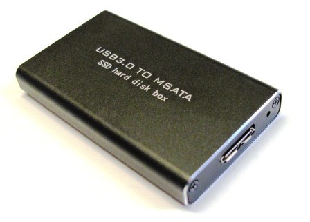 mSATA to USB 3.0 SSD Enclosure Adapter Case Support UASP Super Speed 6Gb/s 520MB 