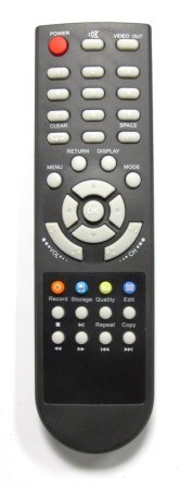 TELECOMANDO REMOTE COMPATIBILE BOX CASE MULTIMEDIALE RECORDER DVR2008 ETC. 
