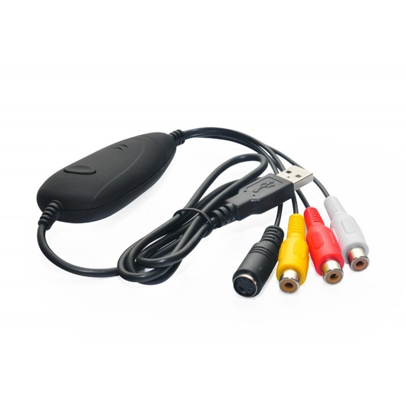  Scheda Acquisizione EzCAP 1568 USB 2.0 Video Audio VHS to DVD Converter Capture Win10 MAC OS