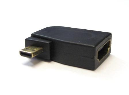 Adattatore ANGOLARE PIANO HDMI MICRO M/ HDMI F 90 GRADI