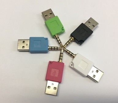 Adattatore PER APPLE IPOD SHUFFLE 1' E 2' GENERAZIONE USB ALIMENTATORE CARICATORE USB 1st 2nd Gen