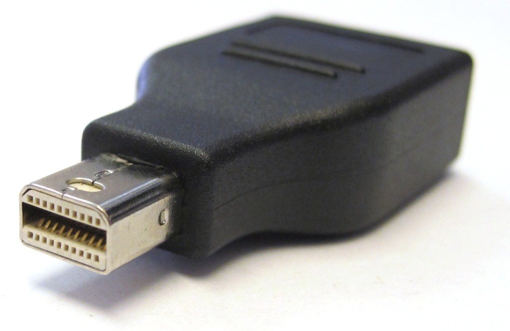 Adattatore MAC HP PLUG DA MINI DP MINI DISPLAY PORT M/  DP  F DISPLAY PORT