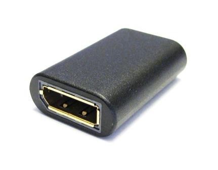 Adattatore PASSANTE  PROLUNGA GENDER CHANGER PLUG DP F/F DISPLAY PORT