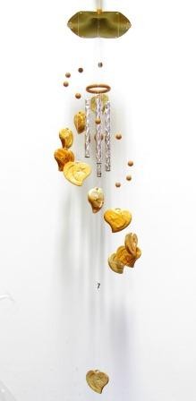 CAMPANELLO DEL VENTO SCACCIAPENSIERI PORTAFORTUNA H8001-2 LOVE
