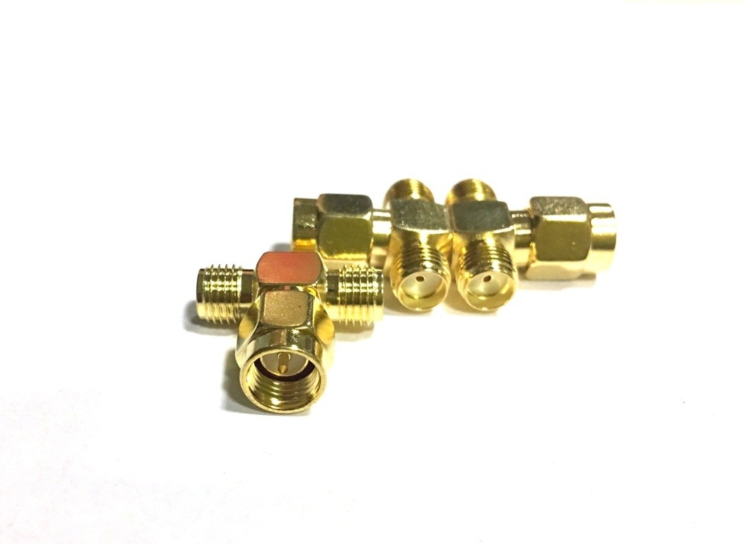Adattatore ANTENNA RF SMA K(f)/K(f)/J(m) A FORMA "T"