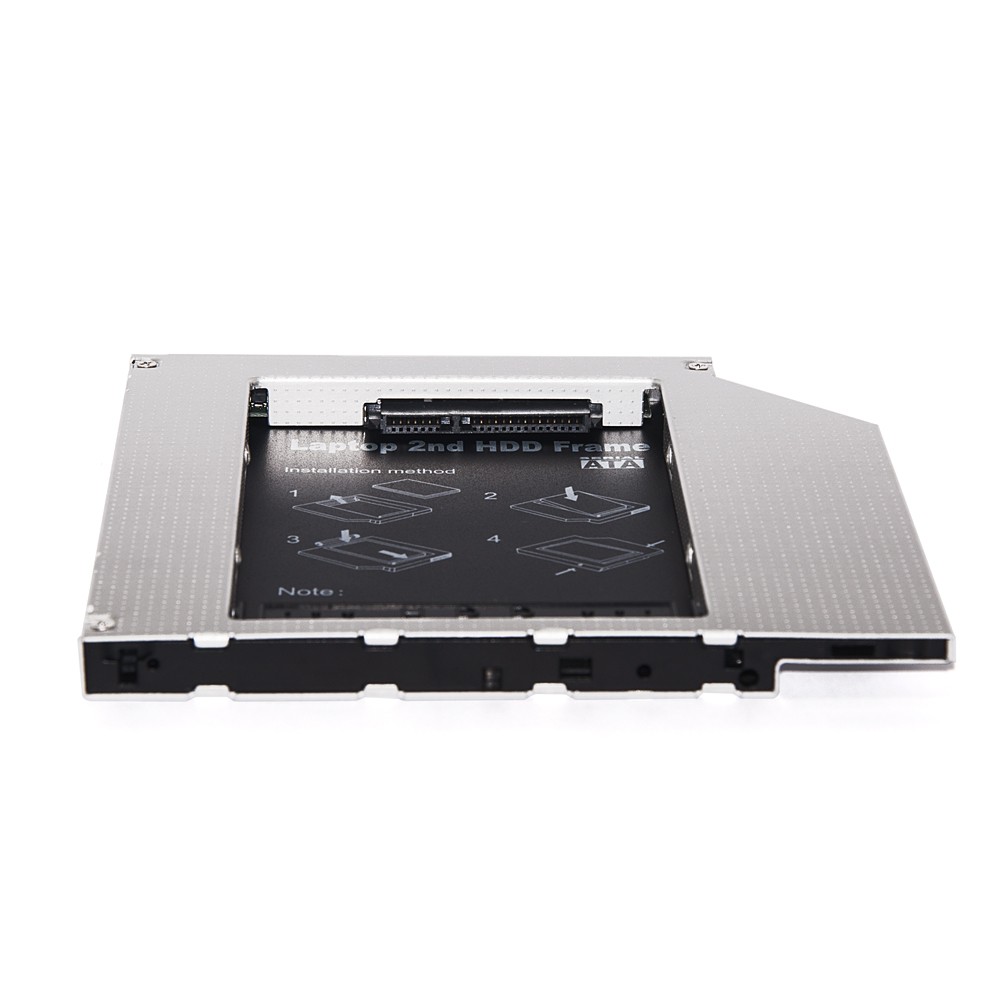 Secondo BAY CADDY per HDD SATA 2,5' DA 12,7mm.CONN.PC 13p SATA