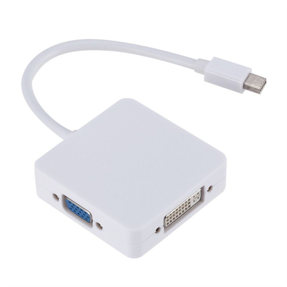 Cavo Adattatore CONVERTITORE DA DP DISPLAYPORT A VGA DVI E HDMI 3 IN 1
