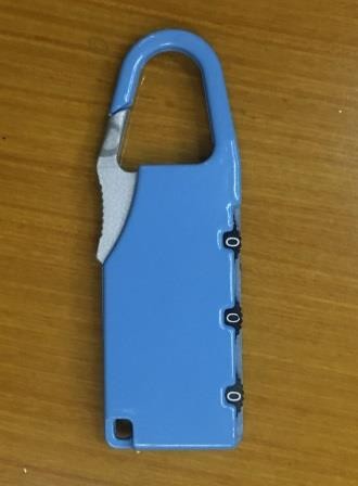 Lucchetto a Combinazione 3 Cifre Bagagli Valigie Armadietti Sicurezza Viaggi  17C
