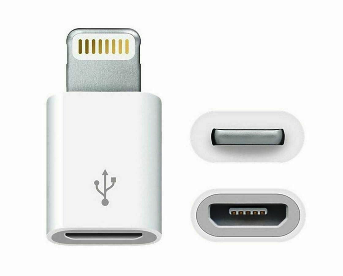 Mini adattatore da Micro Usb(F) a Lightning (M) compatibile iPhone iPad