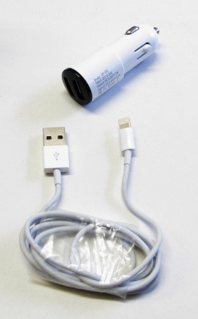 KIT ALIMENTAZIONE CARCABATTERIA 2 IN 1 PER AUTO LIGHTNING DUAL POWER
