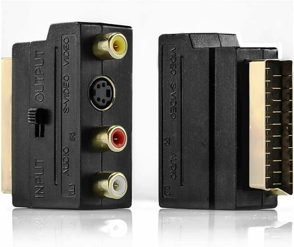 Adattatore Scart Rca Bidirezionale