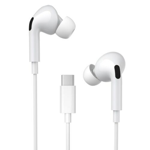 Cuffie auricolari stereo Type C +microfono+controllo volume Compatibili Samsung Xiaomi ETC.